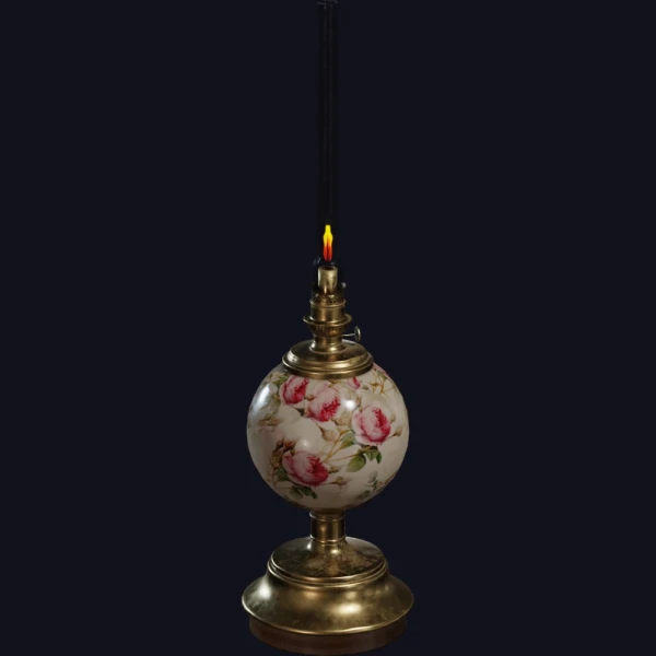 Vintage Oil Lamp - 3D Models - 3D model - from Poly Haven