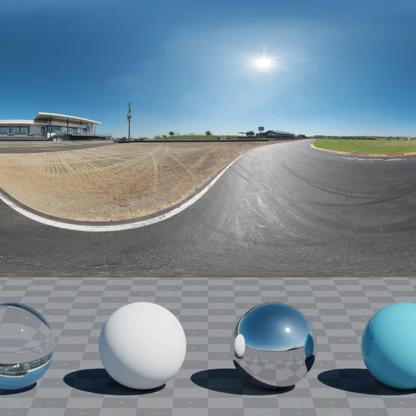 Zwartkops Curve Afternoon - HDRI map - from Poly Haven