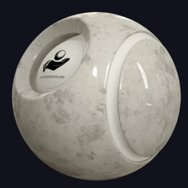 Ivory Grey Marble - Floor - PBR texture - from Share Textures