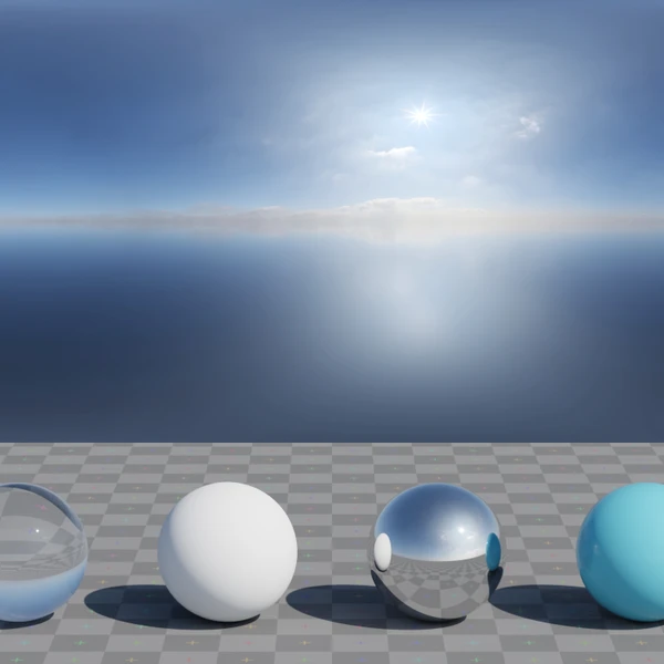 Kloofendal 43d Clear Puresky - HDRI map - from Poly Haven
