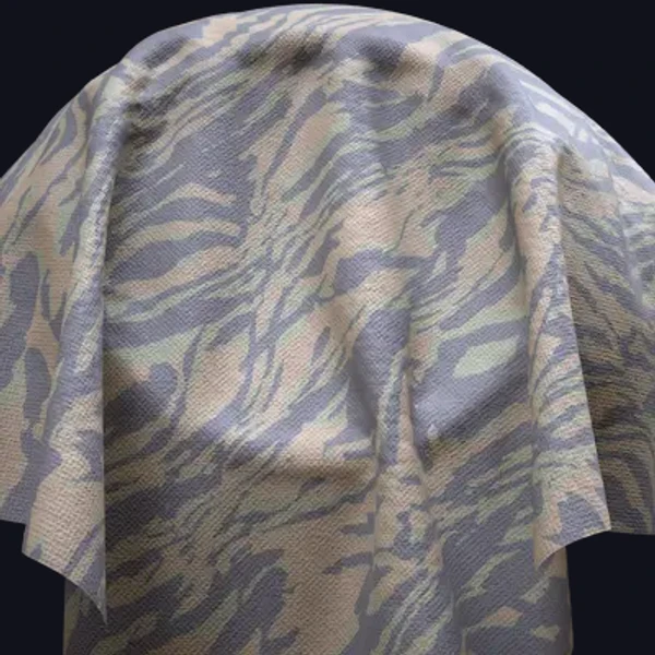 Camouflage 47 - Fabric - PBR texture - from Share Textures