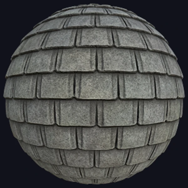 Square Asphalt Rooftop Texture (Rooftop 0010)