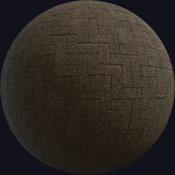 Pebble Bricks - PBR texture - from Poly Haven