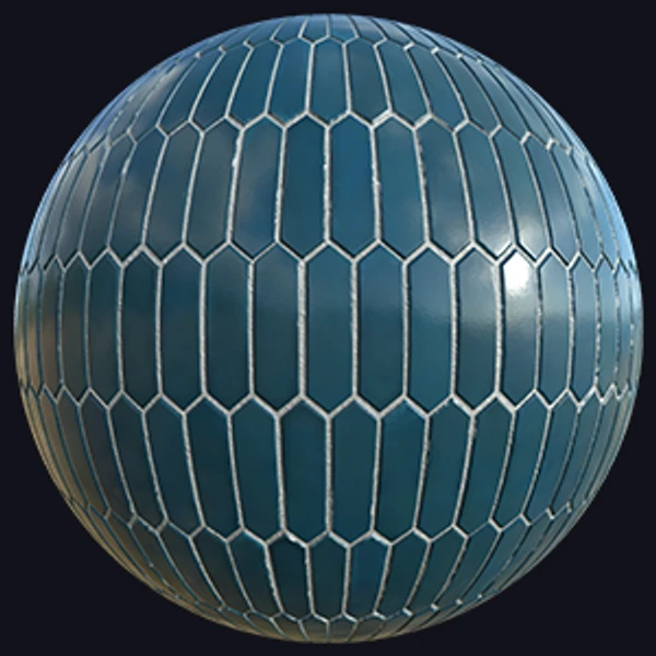 Vertically Elongated Diamond Ceramic Tiles (Tiles 0058)