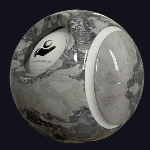 Oyster Grey Quartzite - Floor - PBR texture - from Share Textures