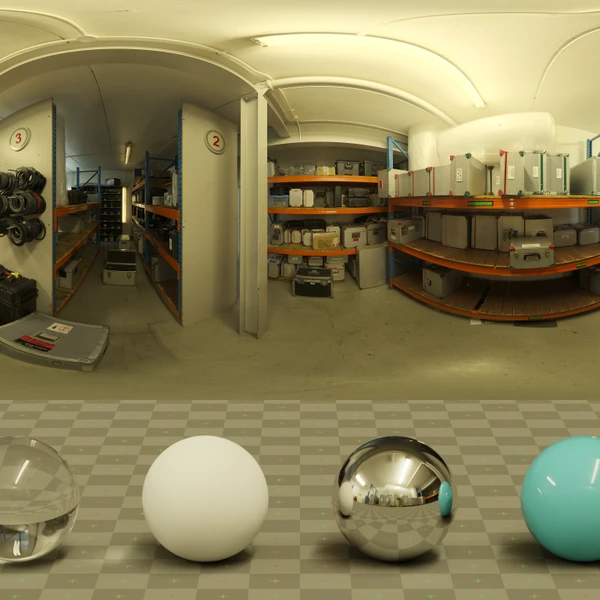 Gear Store - HDRI map - from Poly Haven