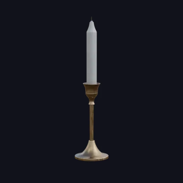 Candle Holder 3 - 3D Models - 3D model - from Share Textures