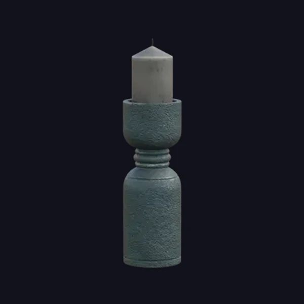 Candle Holder 2 - 3D Models - 3D model - from Share Textures