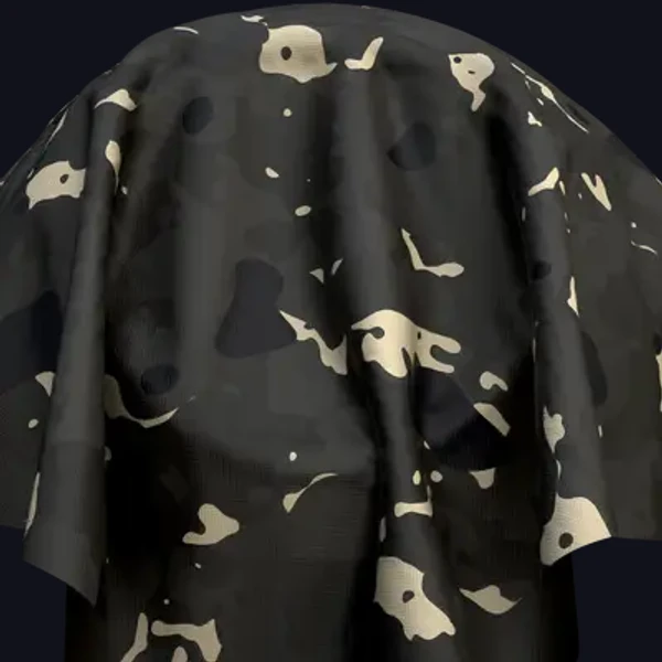 Camouflage 7 - Fabric - PBR texture - from Share Textures