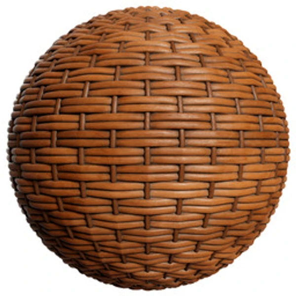 Wicker 007A - Wood - PBR texture - from ambientCG