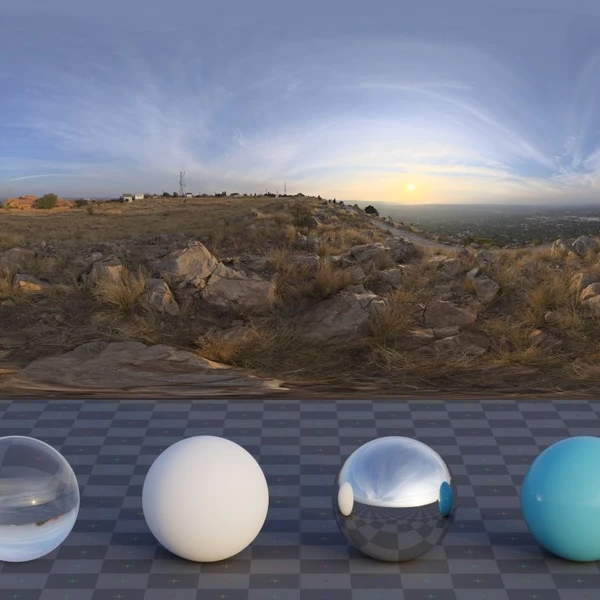 Rocky Ridge - HDRI map - from Poly Haven