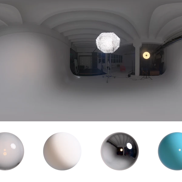 Studio Kontrast 01 - HDRI map - from Poly Haven