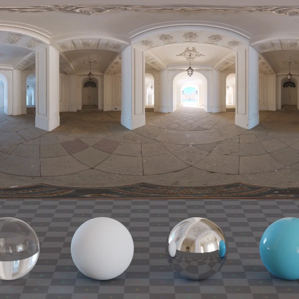Solitude Interior - HDRI map - from Poly Haven