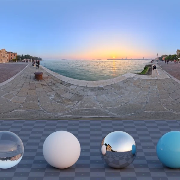 Venice Sunset - HDRI map - from Poly Haven