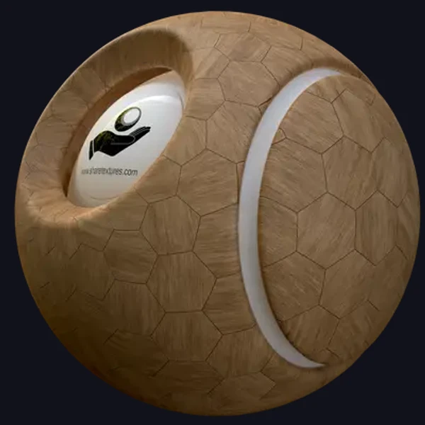 Wood Parquet 56 - PBR texture - from Share Textures