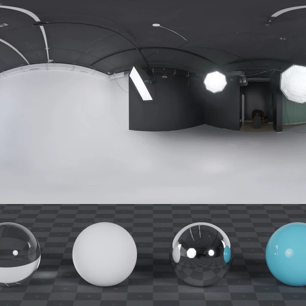 Studio Small 08 - HDRI map - from Poly Haven