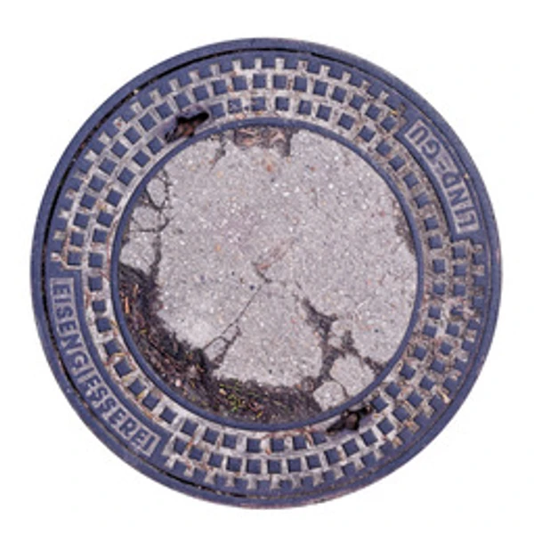 ManholeCover 008 - Decal - PBR texture - from ambientCG