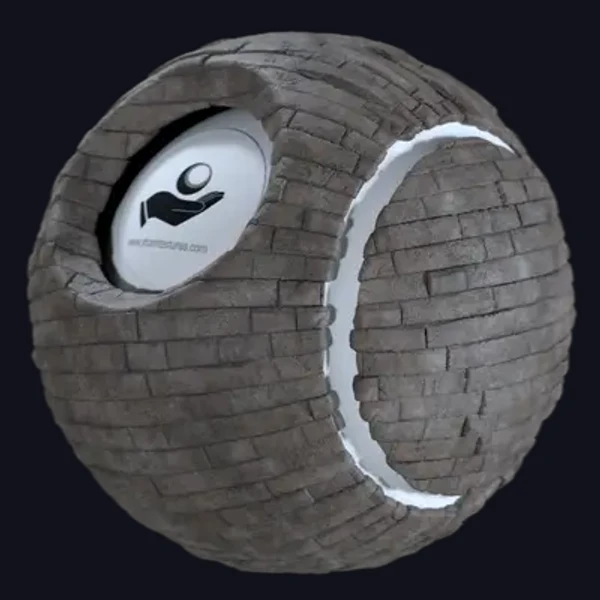 Stone Wall 24 - PBR texture - from Share Textures