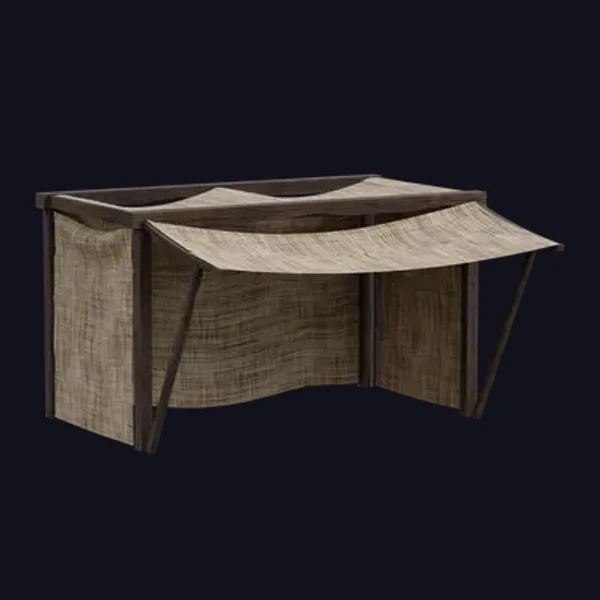 Stall 1 - 3D Models - 3D model - from Share Textures