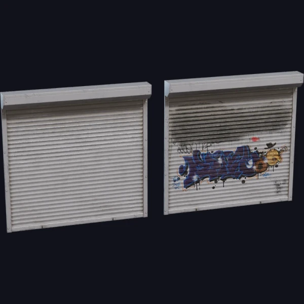 Rollershutter Window 02 - 3D Models - 3D model - from Poly Haven