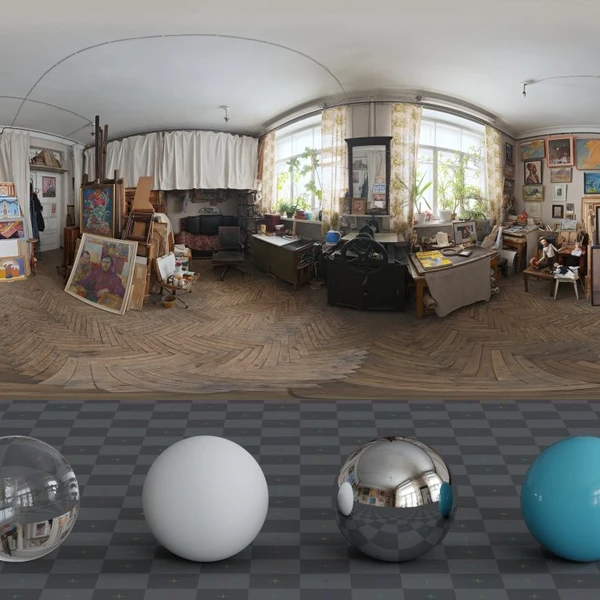 Artist Workshop - HDRI map - from Poly Haven