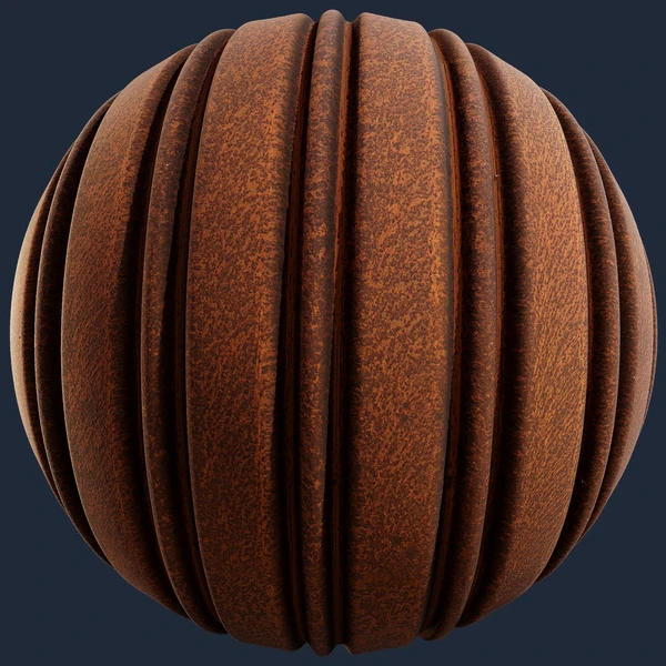 Rusted Metal Panel – Free Metal PBR Texture