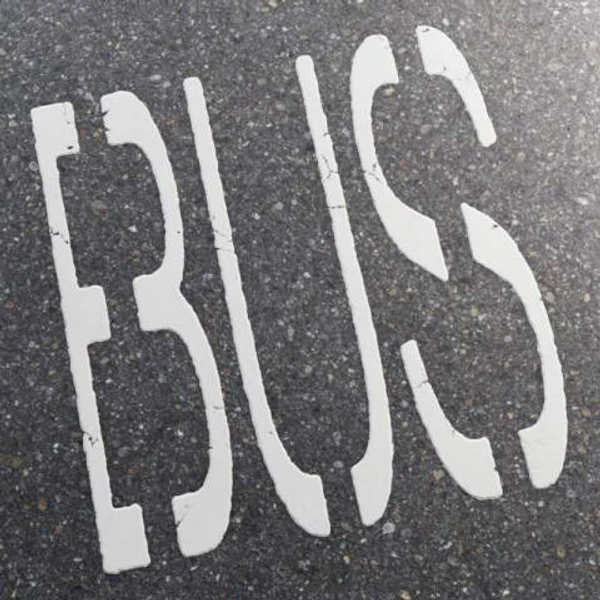 Bus Road Marking 01