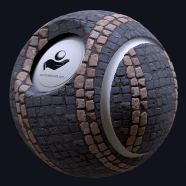 Road 4 - PBR texture - from Share Textures