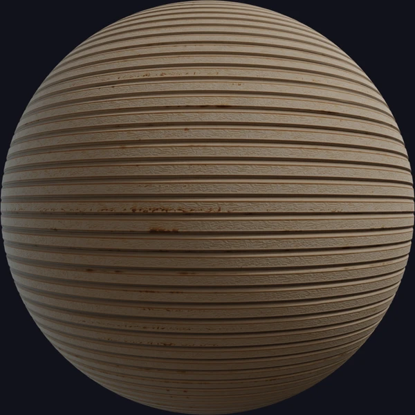 Rusty Metal Shutter - PBR texture - from Poly Haven