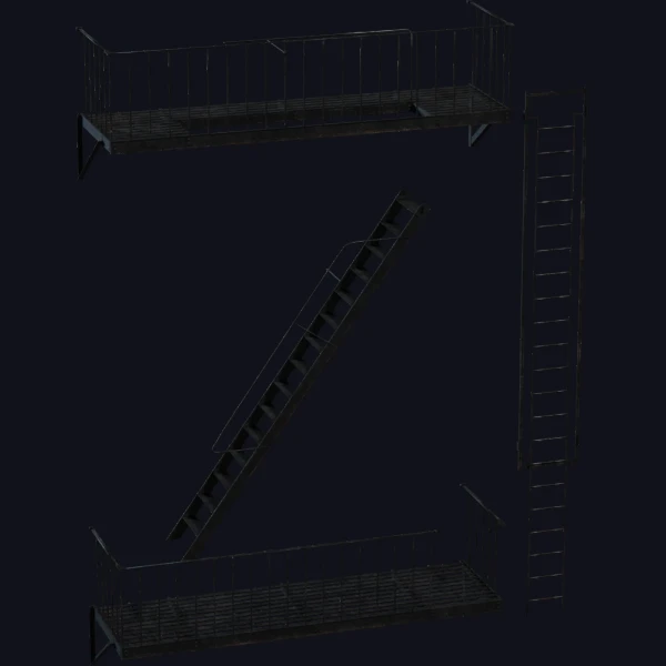 Modular Fire Escape