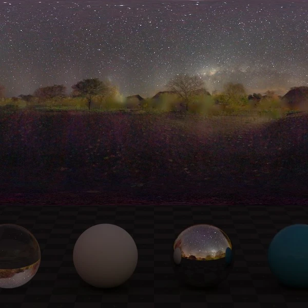 Satara Night No Lamps - HDRI map - from Poly Haven