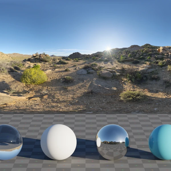 Rogland Sunset - HDRI map - from Poly Haven