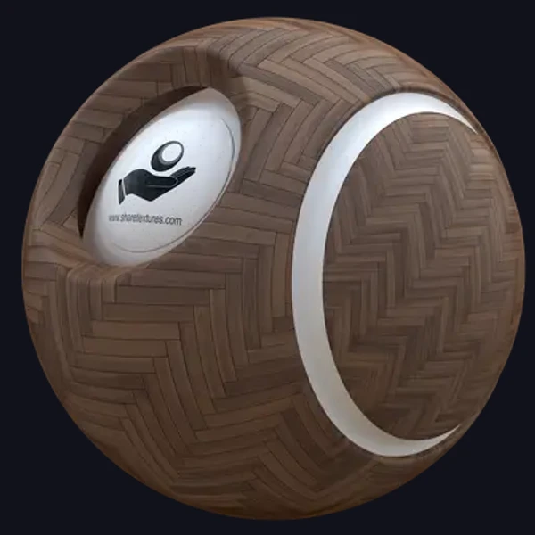 Wood Parquet 93 - Floor - PBR texture - from Share Textures