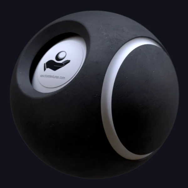 Black Metal 1 - PBR texture - from Share Textures