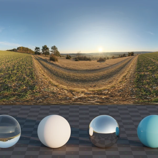 Ehingen Hillside - HDRI map - from Poly Haven