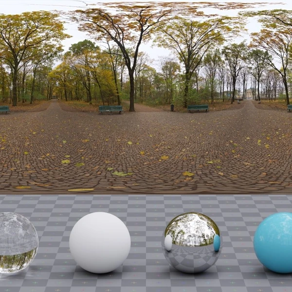 Ahornsteig - HDRI map - from Poly Haven