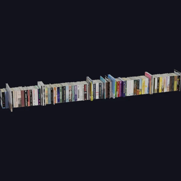 Decorative Book Set 01 - 3D Models - 3D model - from Poly Haven