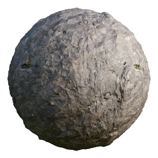 Grey Rock 04 - PBR texture - from cgbookcase