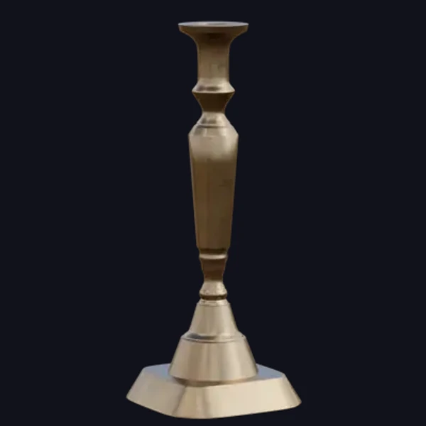 Candle Holder 4 - 3D Models - 3D model - from Share Textures
