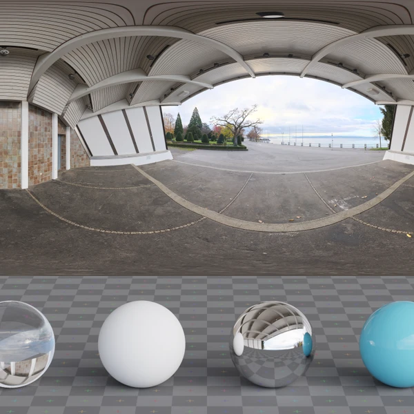 Acoustical Shell - HDRI map - from Poly Haven