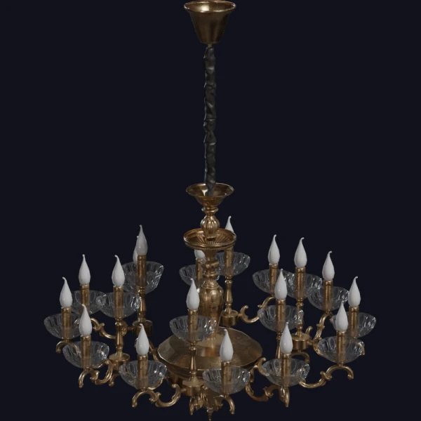 Chandelier 03 - 3D Models - 3D model - from Poly Haven