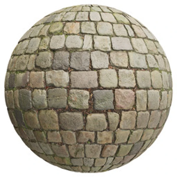 PavingStones 116 - Ground - PBR texture - from ambientCG
