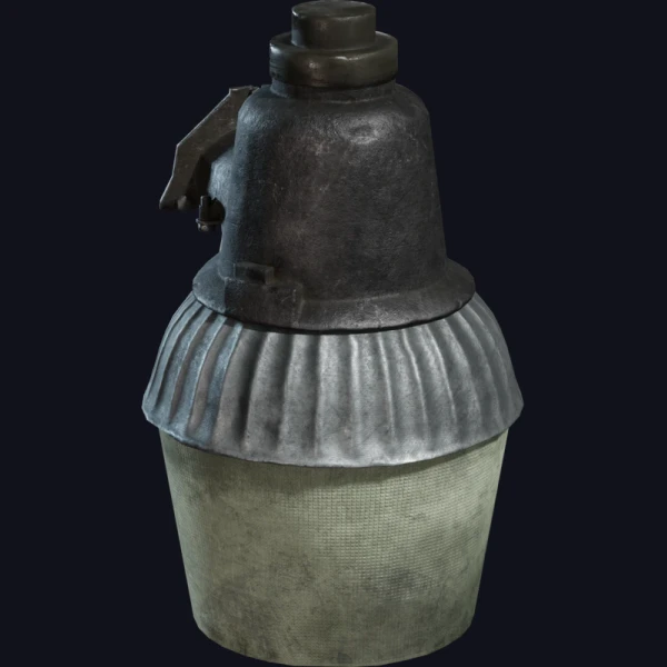 Security Light - 3D Models - 3D model - from Poly Haven