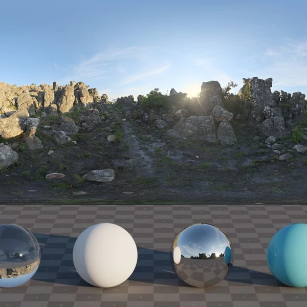The Lost City - HDRI map - from Poly Haven
