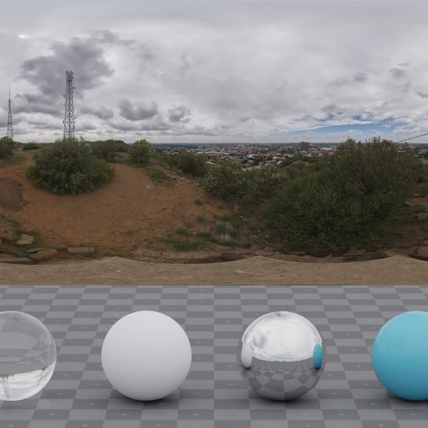 Bloem Hill 03 - HDRI map - from Poly Haven