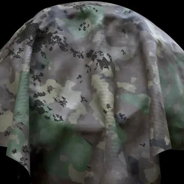 Camouflage 36 - Fabric - PBR texture - from Share Textures