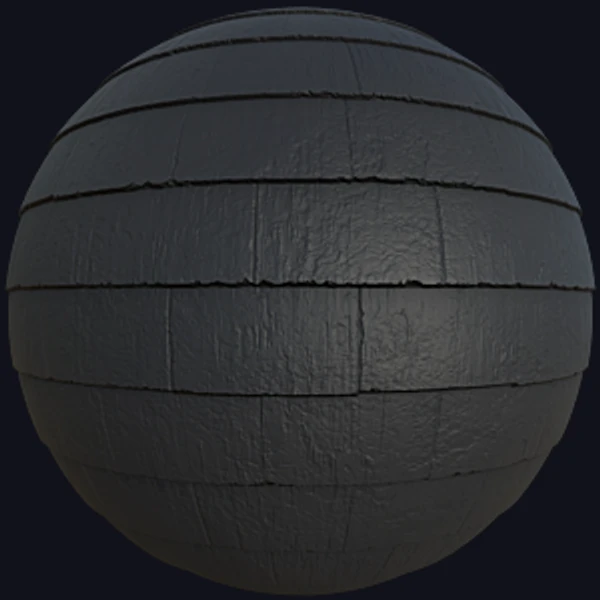 Composite Clay Roof Tile Texture (Rooftop 0006)