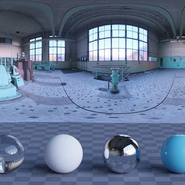 Peppermint Powerplant 2 - HDRI map - from Poly Haven