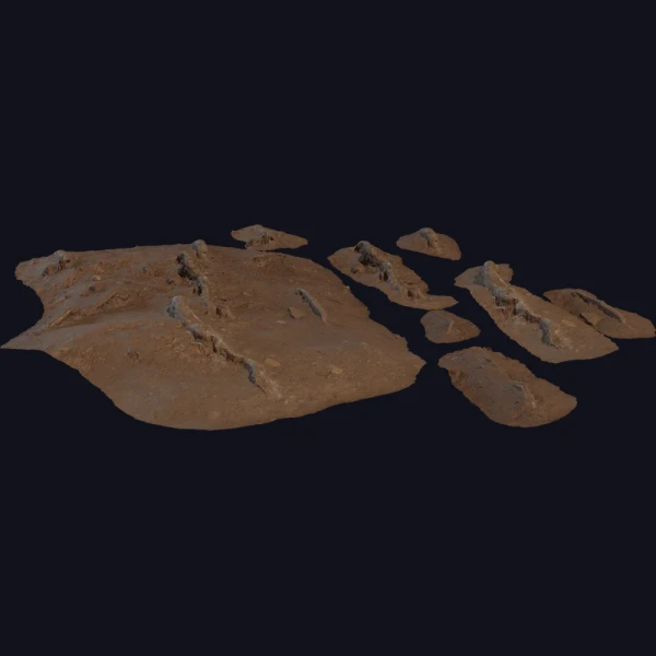Root Cluster 02 - 3D Models - 3D model - from Poly Haven