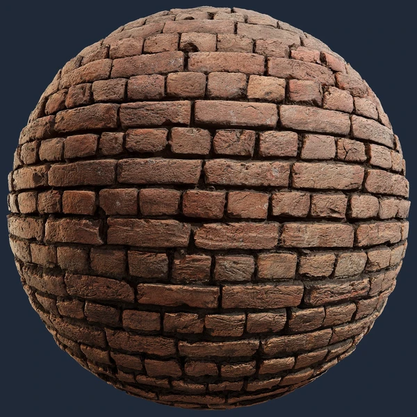 Old Red Brick Wall